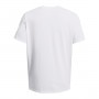 mini: Męski t-shirt z nadrukiem Under Armour UA Hw Lc Patch SS - biały (6)