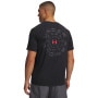 mini: Męski t-shirt z nadrukiem Under Armour UA M BLUR WM SS - czarny (2)