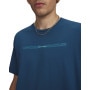 mini: Męski t-shirt z nadrukiem Under Armour UA M BLUR WM SS - niebieski (3)