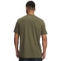 mini: Męski t-shirt z nadrukiem Under Armour UA M Boxed Sports Updated Ss - khaki (2)