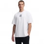 mini: Męski t-shirt z nadrukiem Under Armour UA M Hw Os Sm Box Ss - biały  (1)