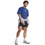mini: Męski t-shirt z nadrukiem Under Armour UA M Hw Os Sm Box Ss - niebieski (3)