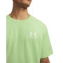 mini: Męski t-shirt z nadrukiem Under Armour UA M Sportstyle LC SS - zielony (2)