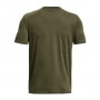 mini: Męski t-shirt z nadrukiem UNDER ARMOUR UA SPORTSTYLE LC SS - oliwkowa/khaki (6)