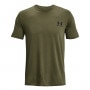 mini: Męski t-shirt z nadrukiem UNDER ARMOUR UA SPORTSTYLE LC SS - oliwkowa/khaki (5)
