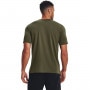 mini: Męski t-shirt z nadrukiem UNDER ARMOUR UA SPORTSTYLE LC SS - oliwkowa/khaki (2)