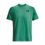 mini: Męski t-shirt z nadrukiem Under Armour Sportstyle LC SS - zielony (5)
