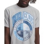 mini: Męski t-shirt z nadrukiem Under Armour UA Varsity Crest - szary (3)