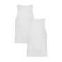 mini: Męski tank top (2-pack) Under Armour Performance Tank Underwear Shirt - biały (4)