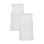 mini: Męski tank top (2-pack) Under Armour Performance Tank Underwear Shirt - biały (3)