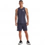 mini: Męski top treningowy Under Armour Project Rock Print Ftd Tk - grafitowy (3)