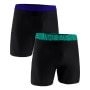 mini: Męskie bokserki (2-pack) Under Armour UA Performance Ball Bag - czarne (1)