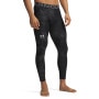mini: Męskie legginsy treningowe termoaktywne Under Armour HeatGear CB - czarne (2)