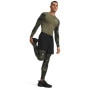mini: Męskie legginsy treningowe termoaktywne Under Armour HeatGear CB - khaki (1)
