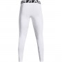 Męskie legginsy treningowe UNDER ARMOUR UA CG Armour Leggings - białe