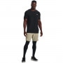 Męskie legginsy treningowe UNDER ARMOUR UA SmartForm Rush Legging - czarne