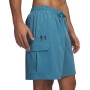 mini: Męskie spodenki cargo Under Armour UA Vibe Woven Cargo Short - niebieskie (4)