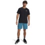 mini: Męskie spodenki cargo Under Armour UA Vibe Woven Cargo Short - niebieskie (5)