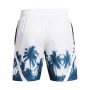 mini: Męskie spodenki do koszykówki Under Armour UA Curry Mesh Short 3 - białe  (7)