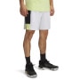 mini: Męskie spodenki do koszykówki Under Armour UA Zone 7 Woven Short - białe (2)