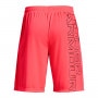 mini: Męskie spodenki treningowe Under Armour UA Tech WM Graphic Short - łososiowe (7)