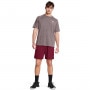 Obrazek dla: UNDER ARMOUR Męskie spodenki treningowe Under Armour UA Tech Woven Wordmark Short  czerwone Czerwony