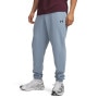 mini: Męskie spodnie dresowe joggery Under Armour UA Rival Lightweight - niebieskie (2)