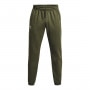 mini: Męskie spodnie dresowe Under Armour UA Icon Fleece Jogger - khaki (5)