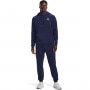 UNDER ARMOUR Męskie spodnie dresowe Under Armour UA Icon Fleece Jogger  granatowe Granatowy