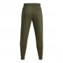 mini: Męskie spodnie dresowe Under Armour UA Rival Fleece Graphic Jgrs - oliwkowe/khaki (6)