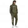mini: Męskie spodnie dresowe Under Armour UA Rival Fleece Graphic Jgrs - oliwkowe/khaki (1)