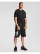mini: Męskie szorty dresowe UNDER ARMOUR Rival Fleece Short - czarne (1)