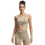 mini: Biustonosz treningowy Under Armour Project Rock Bralette - beżowy (1)