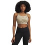 mini: Biustonosz treningowy Under Armour Project Rock Bralette - beżowy (8)
