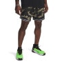 mini: Męskie spodenki treningowe Under Armour Project Rock Mesh Short - khaki (2)