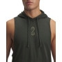 mini: Męski top treningowy z kapturem Under Armour Project Rock Snake SL HD - khaki (3)