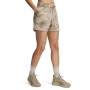 mini: Damskie spodenki treningowe Under Armour Project Rock Terry Short - beżowe (2)
