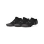 Obrazek dla: UNDER ARMOUR Skarpetki stopki treningowe (3pack) uniseks Under Armour New UA Perf Tech 3pk NS  czarne Czarny