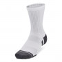mini: Skarpetki treningowe uniseks (3-pack) Under Armour UA Performance Cotton Mid - białe (2)