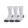 Obrazek dla: UNDER ARMOUR Skarpetki treningowe uniseks (3pack) Under Armour UA Performance Cotton Mid  białe Biały