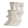  UNDER ARMOUR Skarpetki treningowe uniseks (6pack) Under Armour UA Essential 6pk Crew  beżowe Multikolor