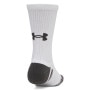 mini: Skarpetki treningowe długie (3-pack) uniseks Under Armour New UA Perf Tech 3pk Crew - białe (3)