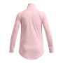 mini: Dziewczęca bluza treningowa nierozpinana bez kaptura Under Armour Tech Graphic 1/2 Zip - różowa (2)