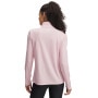 mini: Damski longsleeve treningowy Under Armour Tech Rib 1/2 Zip - różowy (2)