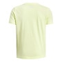 mini: Chłopięcy t-shirt z nadrukiem Under Armour UA B Split Big Logo SS - żółty (2)