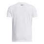 mini: Chłopięcy t-shirt basic Under Armour UA B Sportstyle Lc SS - biały (2)