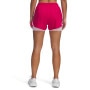 mini: Damskie spodenki do biegania Under Armour UA Fly By 2in1 Short - różowe (3)