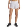 mini: Damskie spodenki do biegania Under Armour UA Fly By 3'' Novelty Shorts - białe (2)