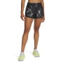 mini: Damskie spodenki do biegania Under Armour UA Fly By 3'' Printed Shorts - czarne (2)