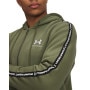 mini: Meska bluza dresowa rozpinana z kapturem Under Armour UA Icon Fleece FZ Taping - zielona (3)